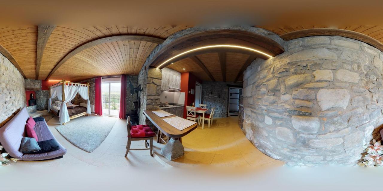 Casa Rural La Abadia-Apartamentos Graus Extérieur photo