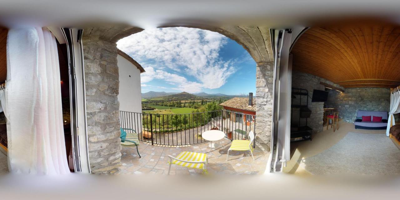 Casa Rural La Abadia-Apartamentos Graus Extérieur photo